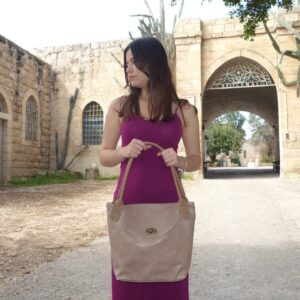 תיק צד מעור