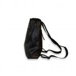 תיק גב מעור למחשב נייד בצבע שחור - יוניסקס