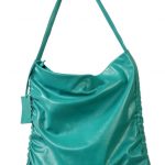 תיק צד מעור נאפה בצבע טורכיז