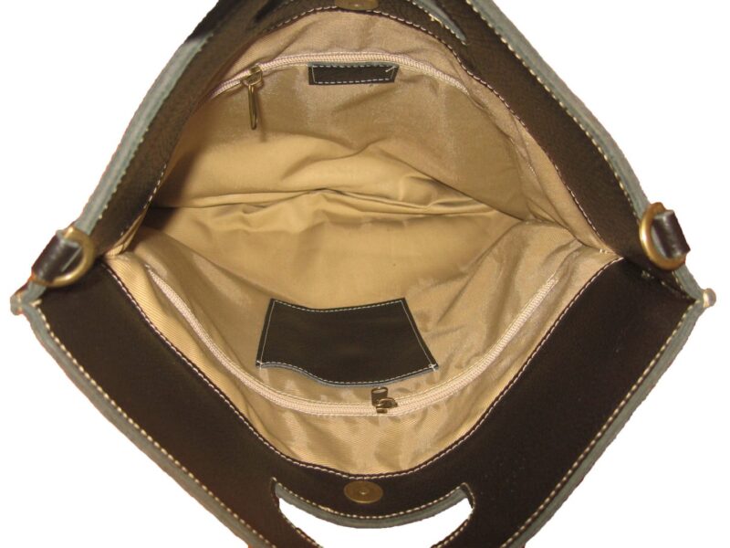 תיק עור "מולטי" מעור נאפה שחור