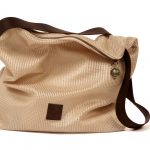 תיק רשת עם רצועת עור