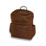 תיק גב גדול "תרמיל" מעור בצבע חום