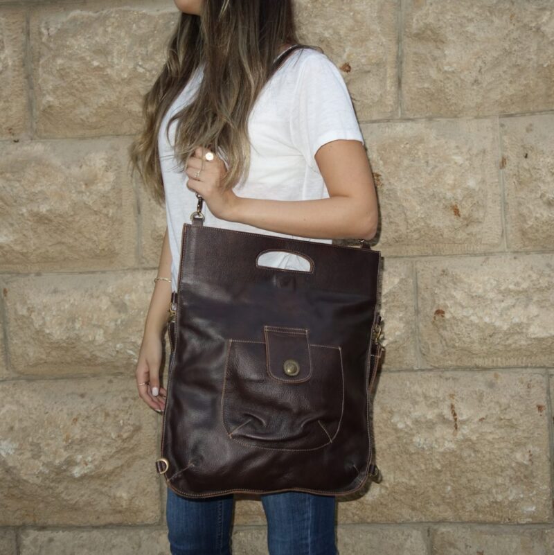 תיק עור מולטי