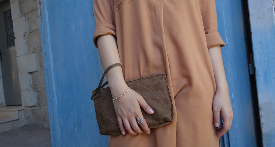 ארנקי עור לנשים בעבודת יד