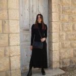 תיק צד לערב עם קלפה - מעור בצבע שחור